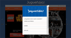 Desktop Screenshot of juguetibici.com